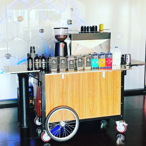 Coffee & foods carts. Great for small business, activations, sampling, restaurants & events. Our carts come fully assembled with Australian tech support.